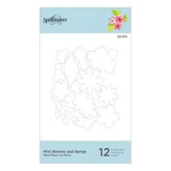 Mini Blooms And Sprigs Etched Dies From The Slimline Collection -Woodland Scenics Shop S2 314 Slimline Spellbinders Mini Blooms and Sprigs Pac 20941.1648598124.1280.1280