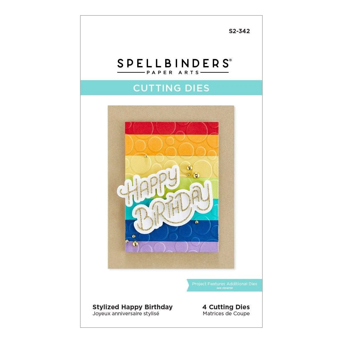 Stylized Happy Birthday Etched Dies From The Birthday Celebrations Collection 7 Stylized Happy Birthday Etched Dies From The Birthday Celebrations Collection - Image 7