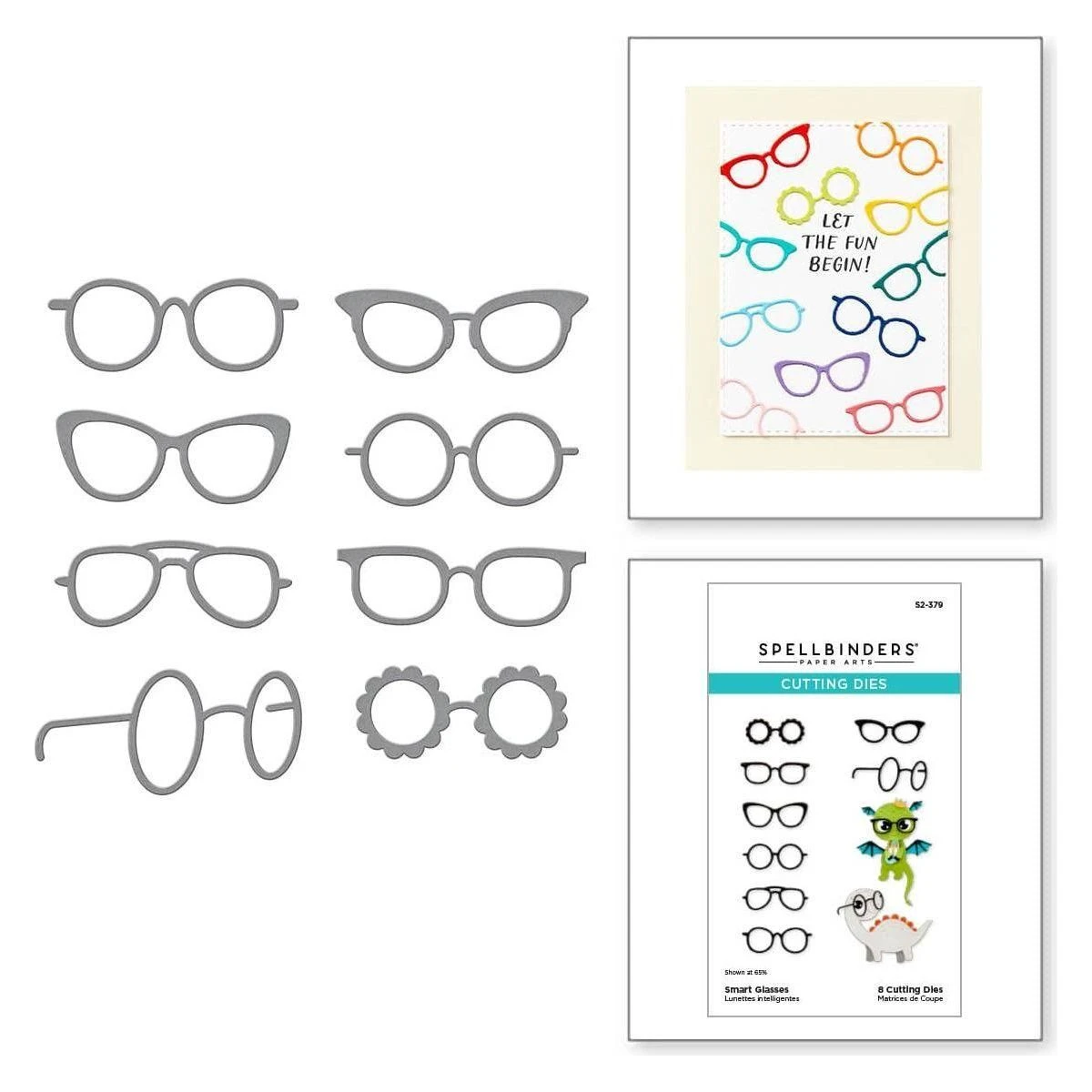 Smart Glasses Etched Dies From The Monster Birthday Collection 1 Smart Glasses Etched Dies From The Monster Birthday Collection