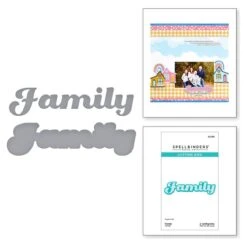 Family Etched Dies From The Storytelling By Spellbinders Scrapbooking Collection