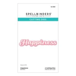 Happiness Etched Dies From The Storytelling By Spellbinders Scrapbooking Collection -Woodland Scenics Shop S2 384 Storytelling Happiness Pac