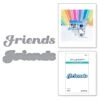 Friends Etched Dies From The Storytelling By Spellbinders Scrapbooking Collection