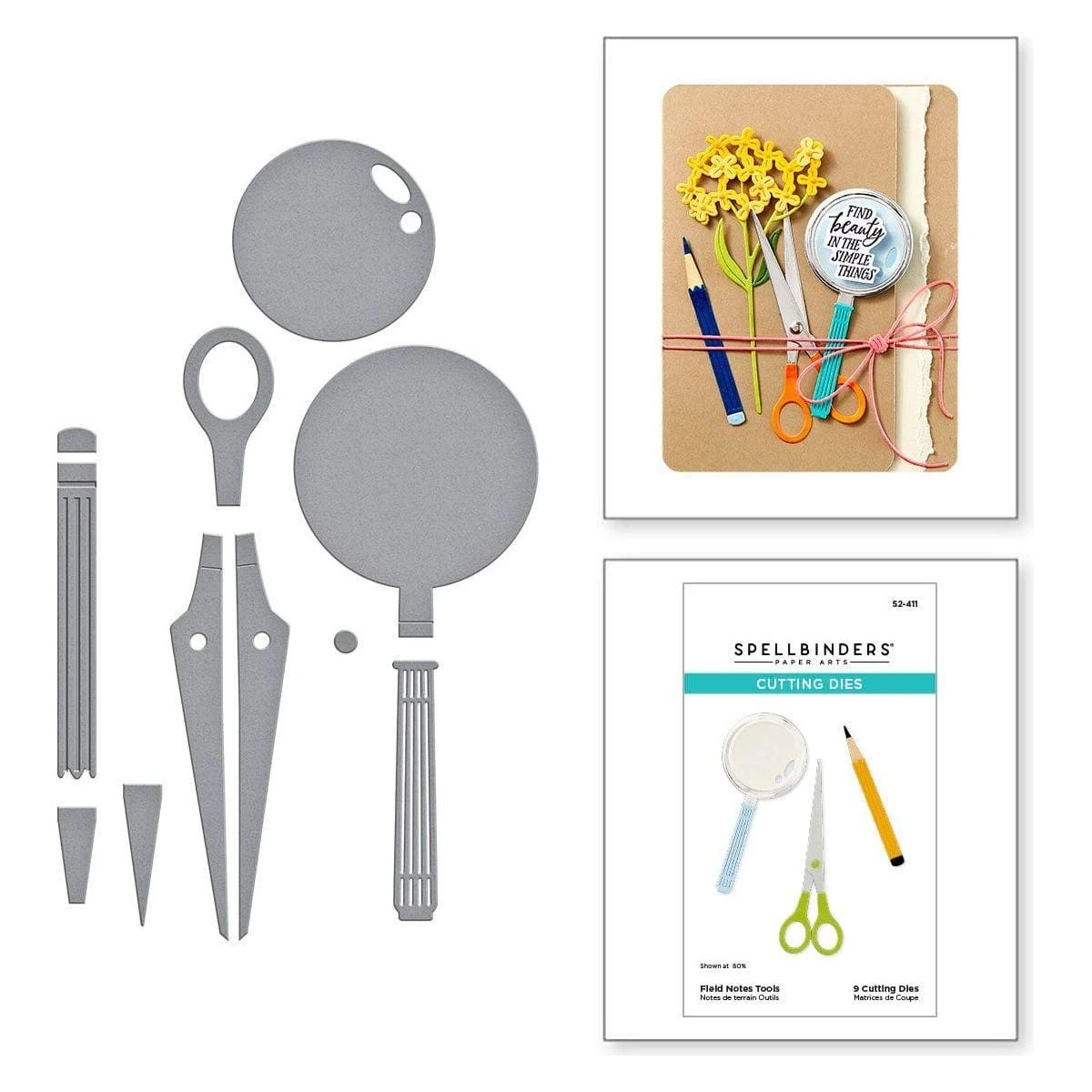 Field Notes Tools Etched Dies From The Field Notes Collection 1 Field Notes Tools Etched Dies From The Field Notes Collection