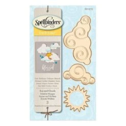 Die D-Lites Sun And Clouds Etched Dies -Woodland Scenics Shop S3 273 Die DLites Sun and Clouds Etched Dies packaging 05403.1648595747.1280.1280