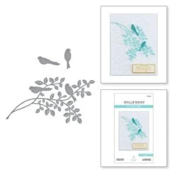 Sealed Birds Etched Dies From The Sealed By Spellbinders Collection