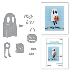 Dancin' Ghost Etched Dies From The Boo Dance Party Collection