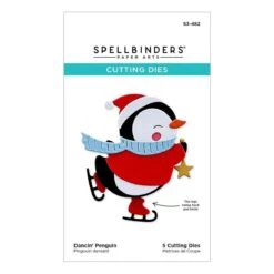 Dancin' Penguin Etched Dies From The Dancin' Christmas Collection -Woodland Scenics Shop S3 482 Dancin Christmas Dancin Penguin Pac