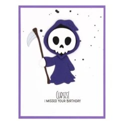 Dancin' Grim Etched Dies From The Dancin' Halloween Collection -Woodland Scenics Shop S3 491 Dancin Halloween Dancin Grim Project