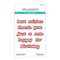 Popular Sentiments Etched Dies From The Sealed For Christmas Collection -Woodland Scenics Shop S3 492 Sealed For Christmas Popular Sentiments Pac