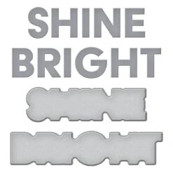 Shine Bright Etched Dies From The Shine Bright Collection By Carissa Wiley -Woodland Scenics Shop S3 501 Shine Bright Carissa Wiley Shine Bright Color