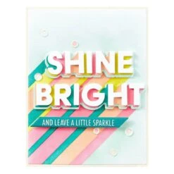 Shine Bright Etched Dies From The Shine Bright Collection By Carissa Wiley -Woodland Scenics Shop S3 501 Shine Bright Carissa Wiley Shine Bright Project