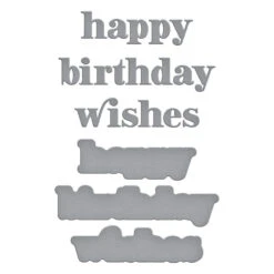 Happy Birthday Wishes Etched Dies From The Out And About Collection 9 Happy Birthday Wishes Etched Dies From The Out And About Collection -Woodland Scenics Shop S3 514 Out About Happy Birthday Wishes Color