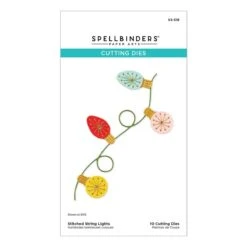 Stitched String Lights Etched Dies From The Stitched Bright Collection -Woodland Scenics Shop S3 518 Stitched Bright Stitched String Lights Pac