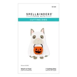 Woof-or-Treat Etched Dies From The Happy Haunting Collection -Woodland Scenics Shop S3 521 Happy Haunting Woof or Treat Pac