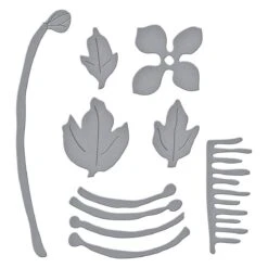 Chinese Meadow Rue Etched Dies From The Through The Meadow Collection By Susan Tierney-Cockburn -Woodland Scenics Shop S3 527 Through the Meadow STC Chinese Meadow Rue Color