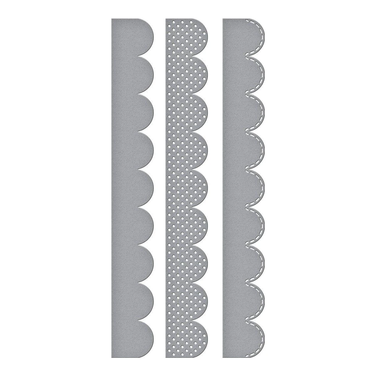 Stitch & Dots Scallop Borders Etched Dies From The Simple Vintage Flower Shoppe Collection With Simple Stories 3 Stitch & Dots Scallop Borders Etched Dies From The Simple Vintage Flower Shoppe Collection With Simple Stories - Image 3