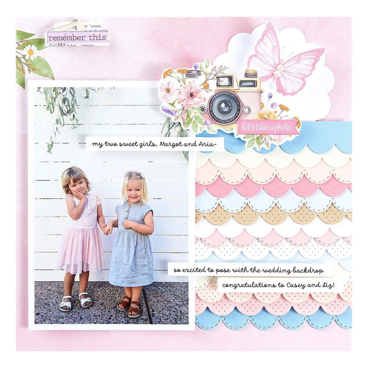 Stitch & Dots Scallop Borders Etched Dies From The Simple Vintage Flower Shoppe Collection With Simple Stories 5 Stitch & Dots Scallop Borders Etched Dies From The Simple Vintage Flower Shoppe Collection With Simple Stories - Image 5