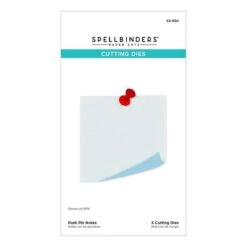 Push Pin Notes Etched Dies From The Take Note Collection -Woodland Scenics Shop S3 550 Take Note Push Pin Notes Pac