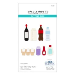 Spell It Out Fridge Staples Etched Dies - Coordinates With May 2025 Large Die Of The Month Club -Woodland Scenics Shop S3 556 Product 1200x1200 Pac