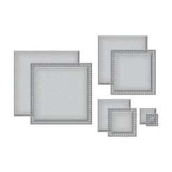 Essential Shapes Die & Hot Foil Plates Bundle -Woodland Scenics Shop S4 1037 Essential Squares Etched Dies Color 55851.1583175965.1280.1280