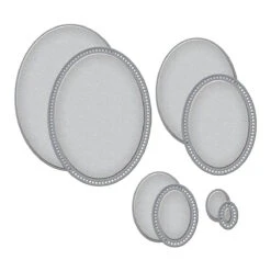 Essential Shapes Die & Hot Foil Plates Bundle -Woodland Scenics Shop S4 1038 Essential Ovals Etched Dies Color 66948.1583175990.1280.1280