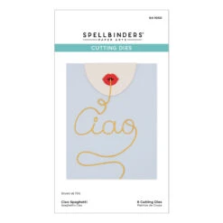 Ciao Spaghetti Etched Dies From The La Dolce Vita Collection -Woodland Scenics Shop S4 1050 La Dolce Vita Ciao Spaghetti Pac