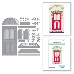 Open House Door Base Etched Dies From The Open House Collection