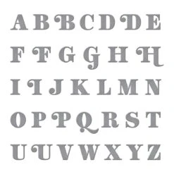 Be Bold Uppercase Alphabet Etched Dies From The Be Bold Collection -Woodland Scenics Shop S4 1161 Be Bold Alphabet and More SB Be Bold Uppercase Alphabet Color 42044.1649199662.1280.1280