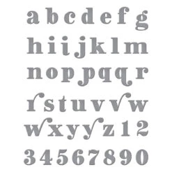 Be Bold Lowercase Alphabet And Numbers Etched Dies From The Be Bold Collection -Woodland Scenics Shop S4 1162 Be Bold Alphabet and More SB Be Bold Lowercase Alphabet and Numbers Color 79056.1649199933.1280.1280