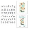 Be Bold Lowercase Alphabet And Numbers Etched Dies From The Be Bold Collection