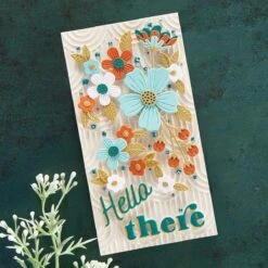 Be Bold Blooms Etched Dies From The Be Bold Collection -Woodland Scenics Shop S4 1162 Be Bold Alphabet and More SB Be Bold Lowercase Alphabet and Numbers Project 2