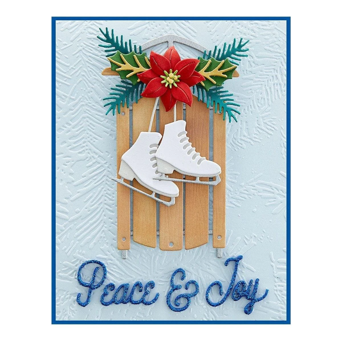 Winter Welcome Sled Etched Dies From The Celebrate The Season Collection 4 Winter Welcome Sled Etched Dies From The Celebrate The Season Collection - Image 4