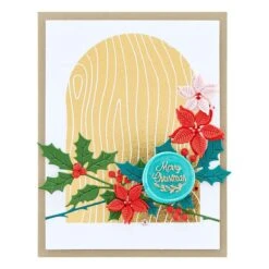 Sealed Holly Sprigs Etched Dies From Sealed For The Holidays Collection 10 Sealed Holly Sprigs Etched Dies From Sealed For The Holidays Collection -Woodland Scenics Shop S4 1247 Sealed for the Holidays Sealed Holly Sprigs Project