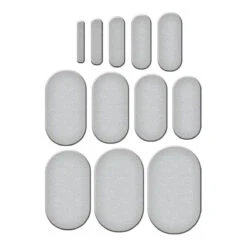 Essential Modern Ovals Etched Dies From The Sealed For Summer Collection -Woodland Scenics Shop S4 1266 Sealed for Summer Essential Modern Ovals Color