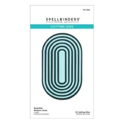 Essential Modern Ovals Etched Dies From The Sealed For Summer Collection -Woodland Scenics Shop S4 1266 Sealed for Summer Essential Modern Ovals Pac