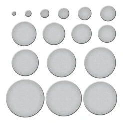 Everlasting Circles Etched Dies From The Everlasting Shapes Collection -Woodland Scenics Shop S4 1280 Everlasting Shapes Everlasting Circles Color