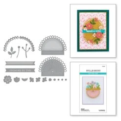 Stitched Kaleidoscope Arch Etched Dies From The Kaleidoscope Arch Collection