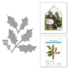 The Snow Garden Dies Bundle -Woodland Scenics Shop S4 1306 The Snow Garden STC American Holly Combo
