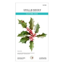 The Snow Garden Dies Bundle -Woodland Scenics Shop S4 1306 The Snow Garden STC American Holly Pac