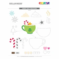 Merry Mug Creations Etched Dies From The Merry Mug & Circle Delights Collection By Nichol Spohr 16 Merry Mug Creations Etched Dies From The Merry Mug & Circle Delights Collection By Nichol Spohr -Woodland Scenics Shop S4 1311 MERRYMUGCREATIONS