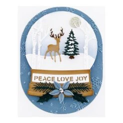 Woodland Scene Etched Dies From The Simon's Snow Globes Collection By Simon Hurley -Woodland Scenics Shop S4 1322 Simon s Snow Globes Simon Hurley woodland scene Project 1