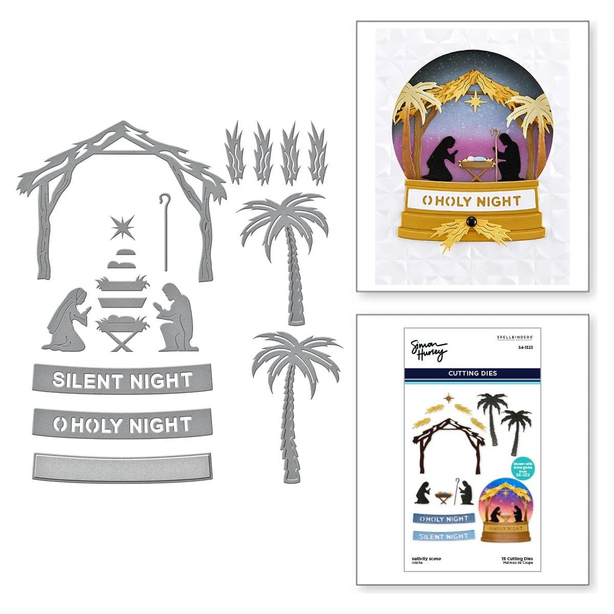 Simon's Snow Globe Dies Bundle By Simon Hurley 8 Simon's Snow Globe Dies Bundle By Simon Hurley - Image 8