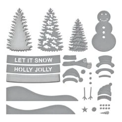 Simon's Snow Globe Dies Bundle By Simon Hurley 33 Simon's Snow Globe Dies Bundle By Simon Hurley -Woodland Scenics Shop S4 1324 Simon s Snow Globes Simon Hurley snowman scene Color c65cabb8 d855 4bb1 8689 e008686f71c8
