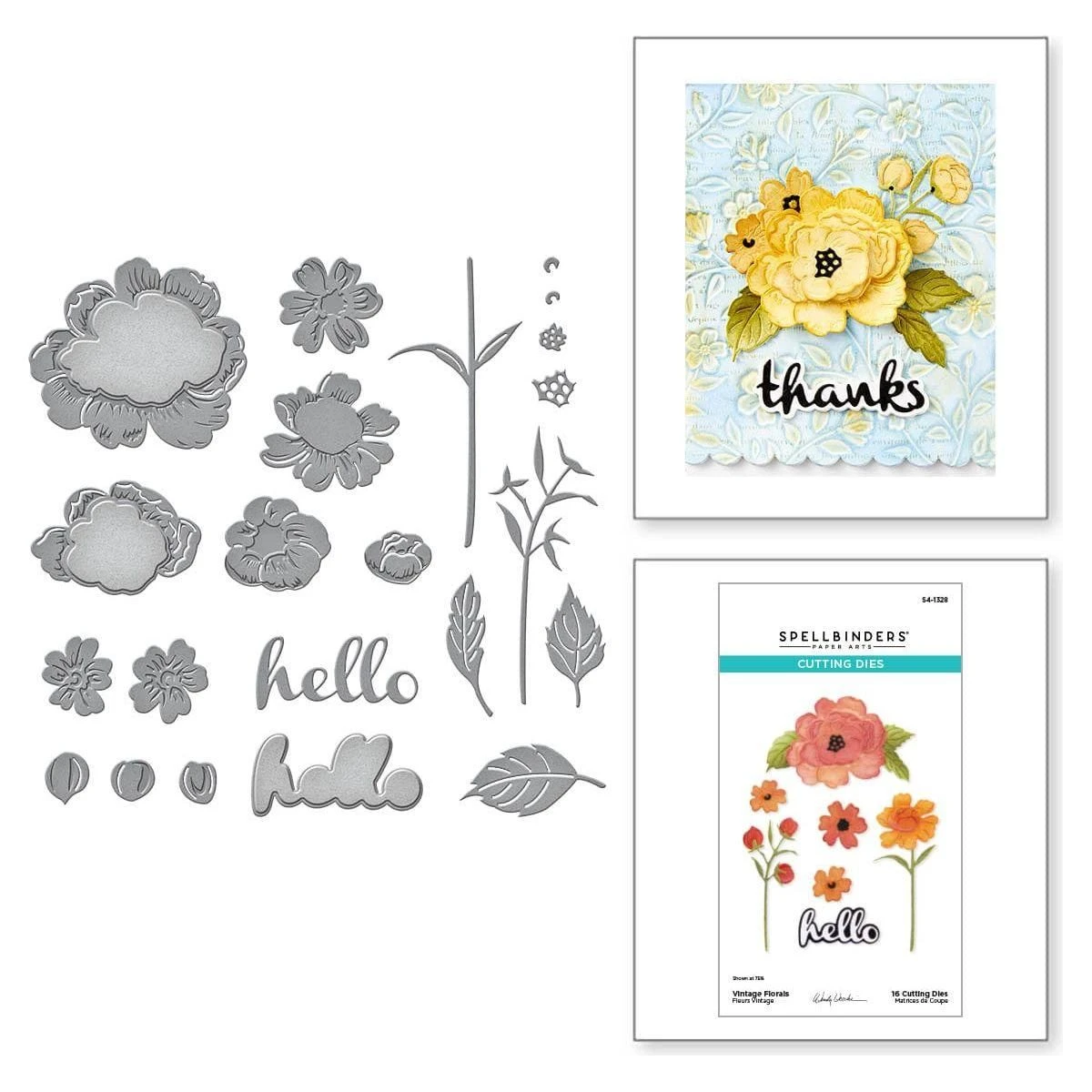 Vintage Florals Etched Dies From The From The Garden Collection By Wendy Vecchi 1 Vintage Florals Etched Dies From The From The Garden Collection By Wendy Vecchi