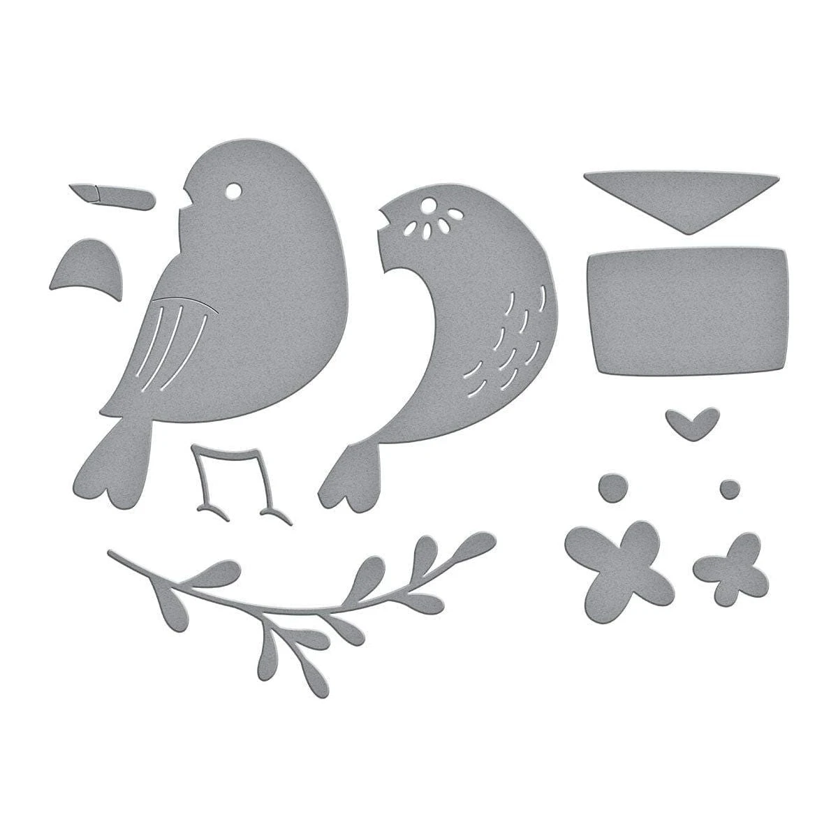 Love Note Bird Etched Dies From The Out And About Collection 6 Love Note Bird Etched Dies From The Out And About Collection - Image 6