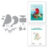 Love Note Bird Etched Dies From The Out And About Collection