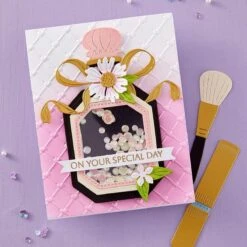 Cross My Heart 3D Embossing Folder From The Gorgeous You Collection -Woodland Scenics Shop S4 1359 Gorgeous You Gorgeous You Perfume Bottle Project 2 30d2c1b0 4ea5 49e5 bfb7 634452f59241