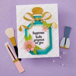 Cross My Heart 3D Embossing Folder From The Gorgeous You Collection -Woodland Scenics Shop S4 1359 Gorgeous You Gorgeous You Perfume Bottle Project 5 e7f2a6da 2ff1 43e3 82bf 39b0f7996a66