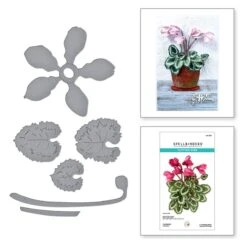 Winter's Grace Garden Die Bundle From The Winter's Grace Garden Collection By Susan Tierney-Cockburn -Woodland Scenics Shop S4 1361 Winter s Grace Garden STC Cyclamen Combo