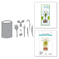 Winter's Grace Garden Die Bundle From The Winter's Grace Garden Collection By Susan Tierney-Cockburn -Woodland Scenics Shop S4 1364 Winter s Grace Garden STC Paperwhites and Glass Vase Combo